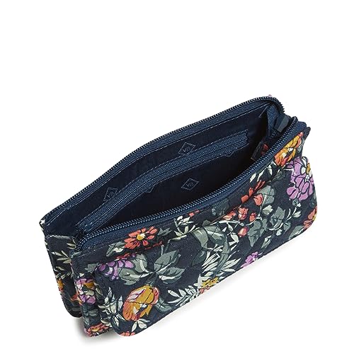 Image of Vera Bradley Women's Cotton Wallet Crossbody Purse with RFID Protection