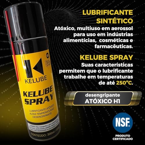 Lubrificante Spray Food Grade H1 - P/Indústria Alimentícia