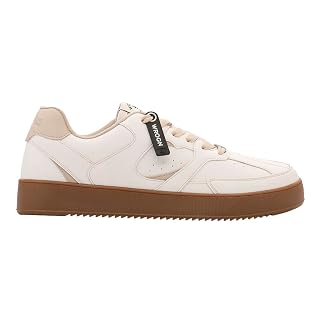 WROGN Men's Lace-up Sneakers | Utility Design | UK 6-11 | White | 7