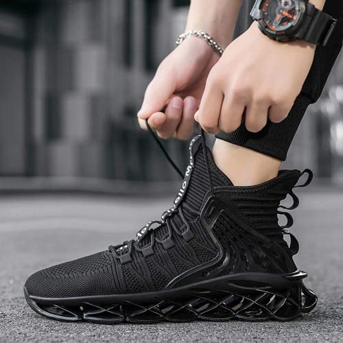 Hello MrLin Men's Running Shoes Non Slip Athletic Tennis Walking Blade Type Sneakers Hip Hop4