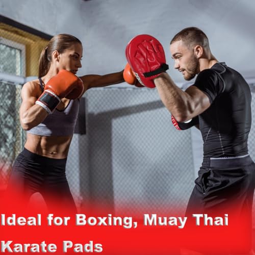 Image of 3-in-1 Boxing Training Set, Punching Mitts, Kick Pad and Target Paddle | Martial Arts Target Training Paddle for Taekwondo Karate MMA, Boxing Equipment Sparring for Kids, Teens & Women