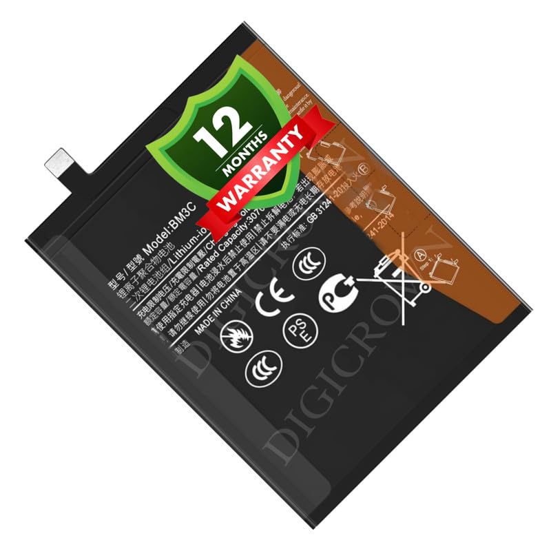 Image of Original BM3C Battery Compatible for Xiaomi Mi7 (NOT REDMI 7) - (3170mAh) - 1 Year Warranty DF7