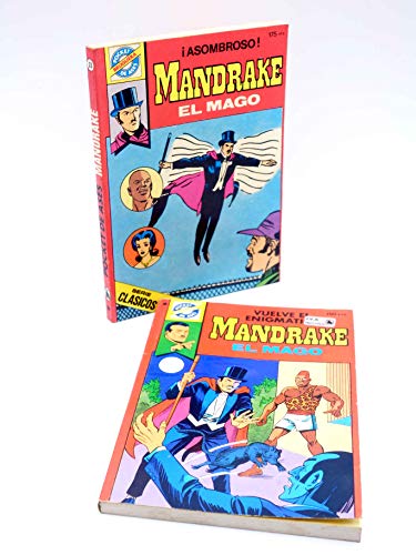 SERIE CLÁSICOS POCKET DE ASES 33,38. Mandrake El Mago Pack De 2Nºs