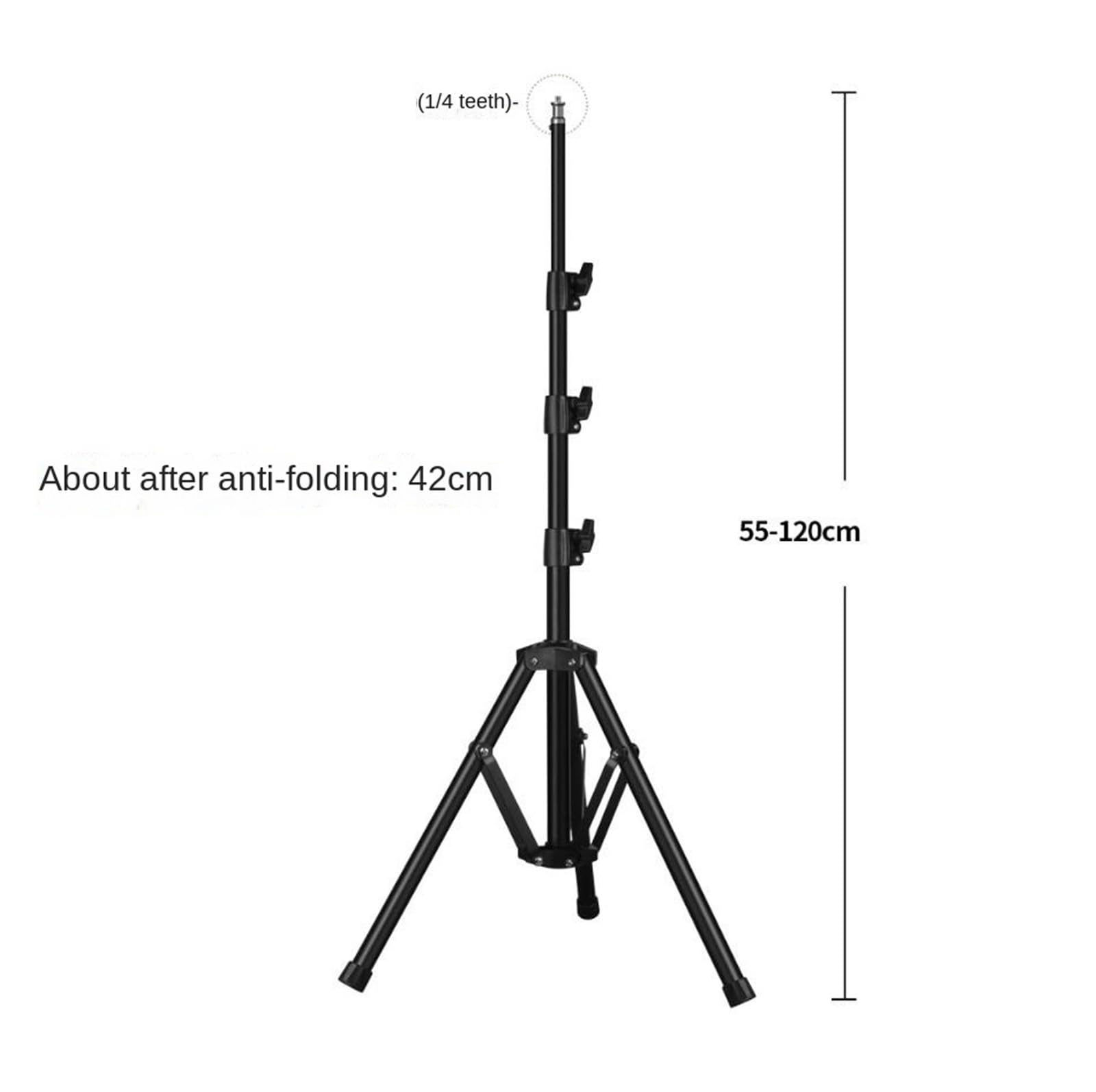 Support Videoprojecteur Trépied De Projecteur, Support De Sol, Hauteur Réglable, Pliable, Portable Support Projecteur pour Home(50-120cm)
