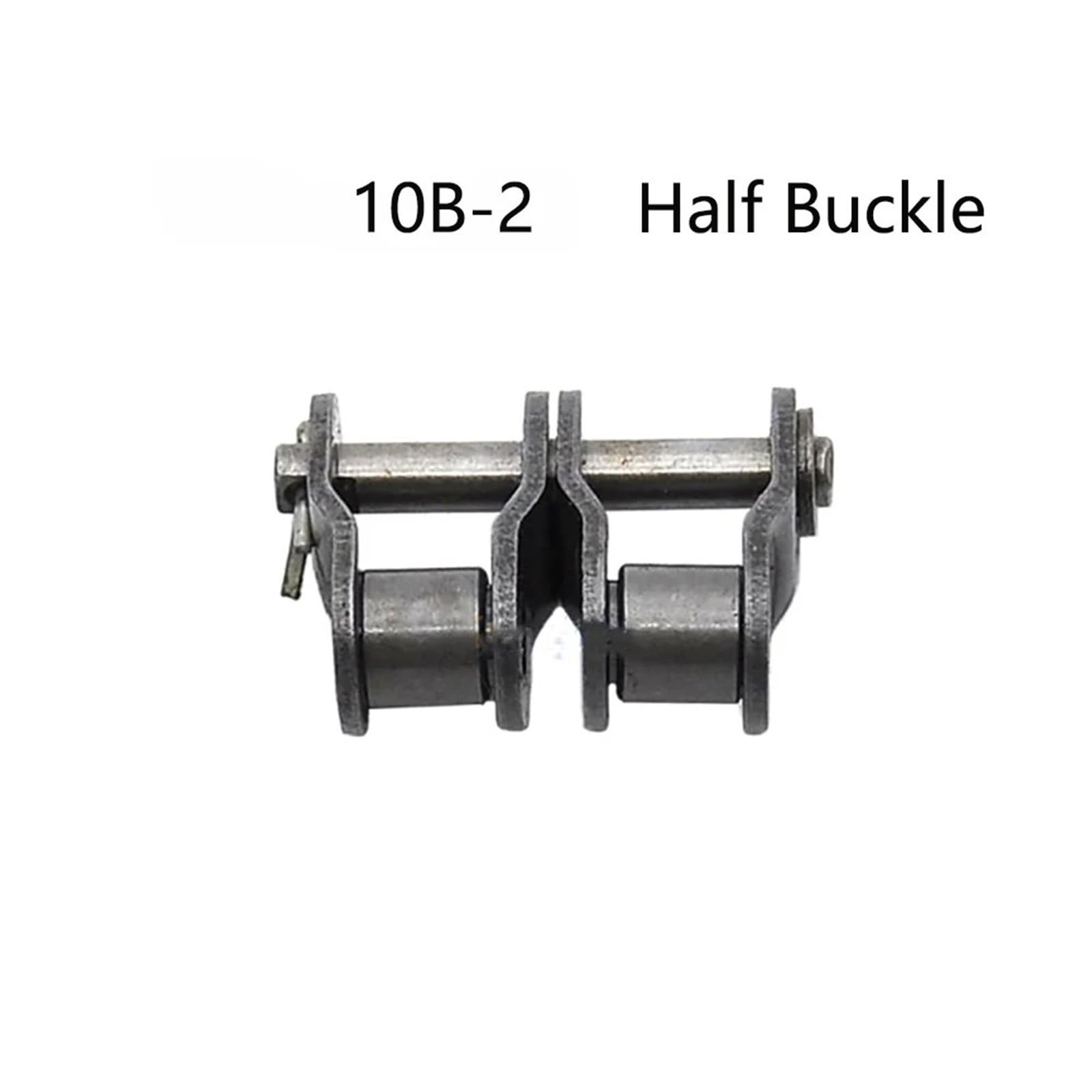 Rollenkette Aus Kohlenstoffstahl 10B-2 Kurze Teilung, zweireihig, Rollenkette, 15,875 mm, Länge 1,5 Meter, 45# Stahl-Industriegetriebe-Antriebsketten(10B-2(1.5M))