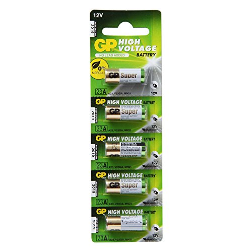 Alkaline Batteries 23A SUPER- 2C5/ A23/ V23GA/ MN21 12V 1PACK X 5PCS