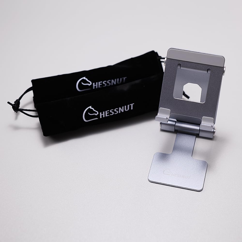 Chessnut Soporte plegable doble para teléfono celular, totalmente ajustable, soporte plegable para teléfono de escritorio, compatible con teléfonos 13, 12, 11, Pro, Xs, XS, Max, Xr X 8, Nintendo