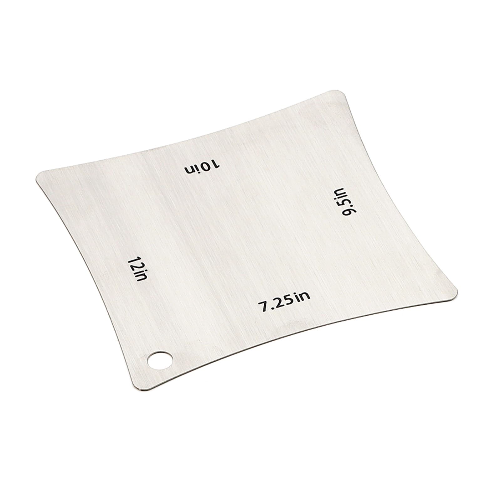 Stainless Steel Guitar Fretboard Radius Gauges Fingerboard Guitar Ruler Fretboard Measuring Tool Guitar Parts Enduring