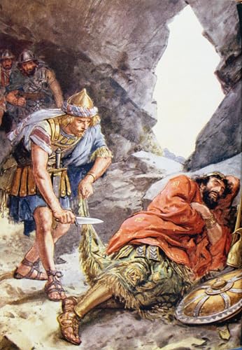 Mural Una Volta Che Salvò la Vita a Saul Lienzo Decorativo de Alta Calidad