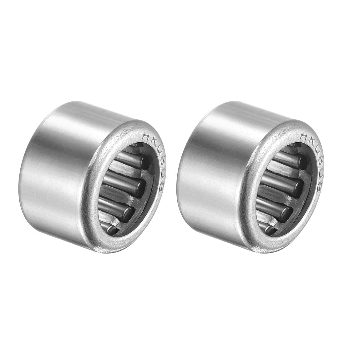 5 Cuscinetti A Rullini HK0808 - 8x12x8 Mm, Per Cambi E Macchine Utensili - Acciaio Cromato - Foto 2