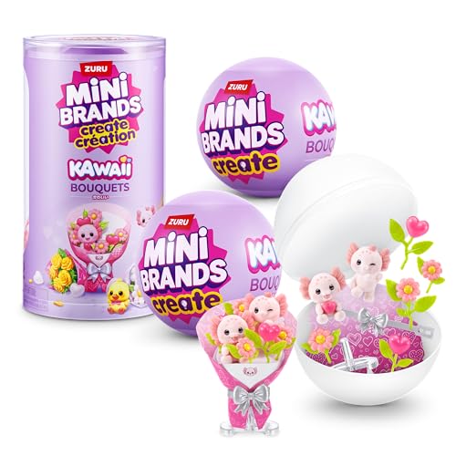 Mini Brands Mini Kawaii Bouquet Capsule Series 1 (2 Pack) by ZURU