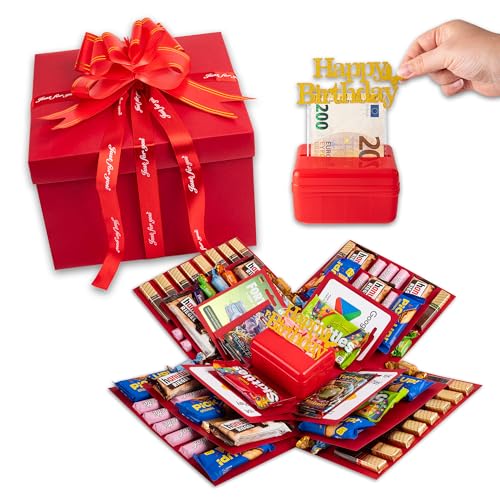 DIY Explosionsbox, Überraschungsbox, Kreative Geschenkbox für Süßigkeiten, Surprise Box,...