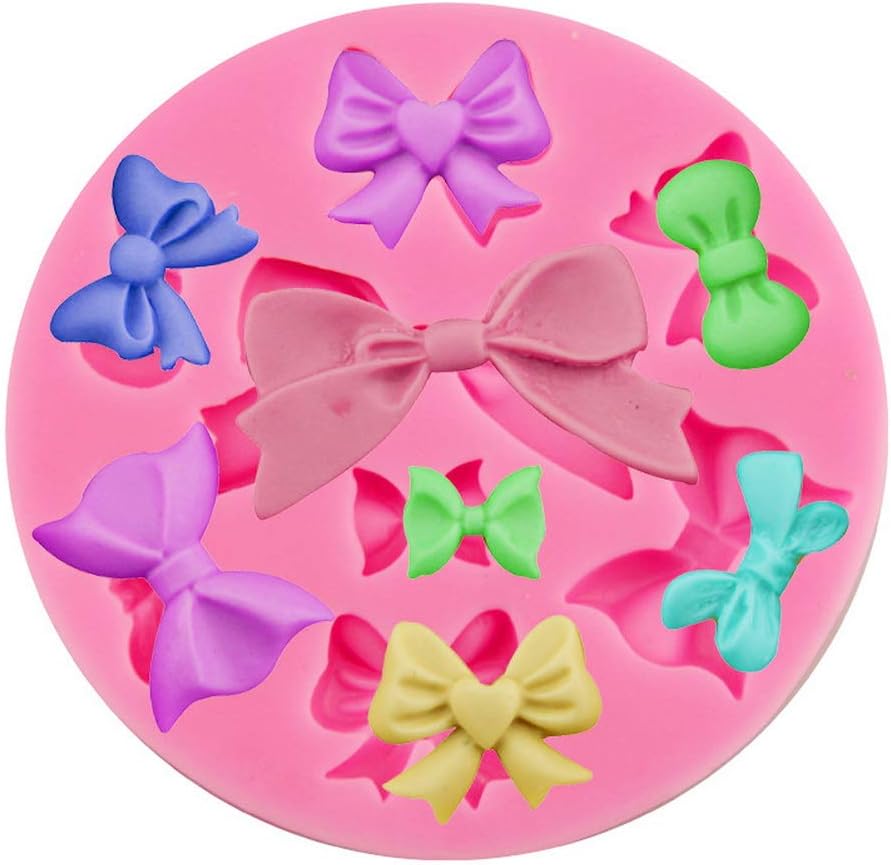 Bow silicone mold for crafts