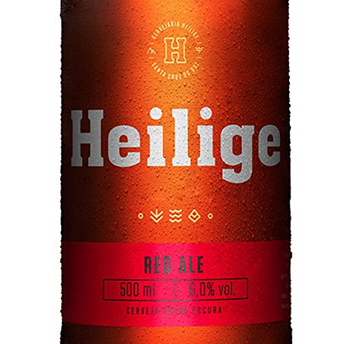 Cerveja Heilige, Red Ale, Garrafa, 500ml 1un