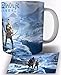 God of War Ragnrok Tasse en Céramique Blanche 325ml Mug