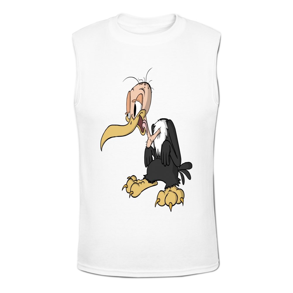 Beaky Buzzard Tank Tops Muscular Men