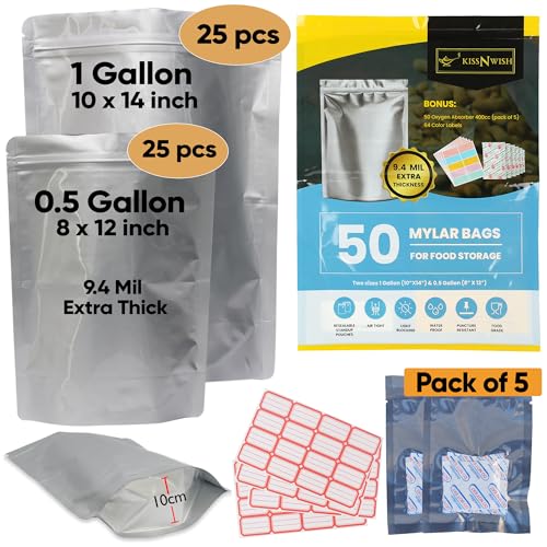 KISSNWISH Disposable Food Storage Bag