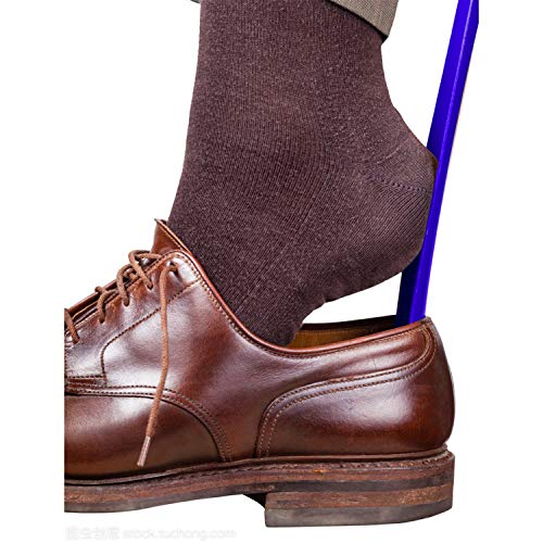 image for Ginkgo Shoe Horn 19.7 inch Long Handled Shoehorn, Premium ABS Sturdy M