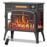 BREEZEHEAT Electric Fireplace Stove Heater