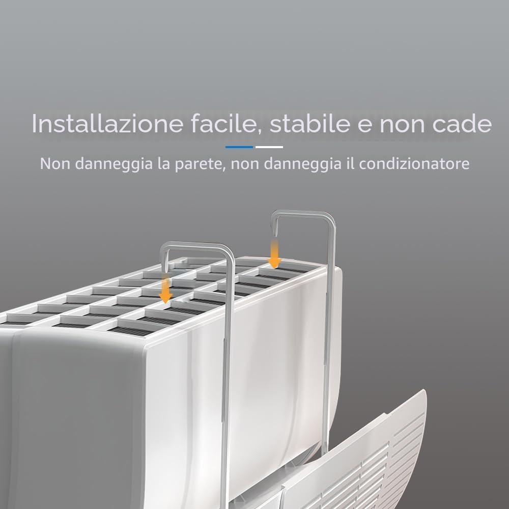 Deflettore Condizionatore Universale Regolabile Deflettore Aria Condizionata Deviatore Aria Condizionatore Deflettore Climatizzatore per casa Ufficio Anziani Neonati Donne in Gravidanza Bambini