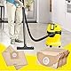 Staubsaugerbeutel für Karcher 6.959-130.0 Papierfilterbeutel 10 Stück Staubsaugertüten für Kärcher Nass Trockensauger Müllbeutel WD3 1629 MV3 A2201/2204/2504/2554/2251/2604 Filtertueten Paper Bags