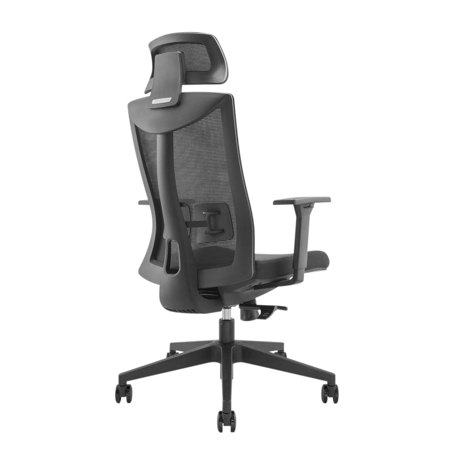 ER-414 Ergonomiczne Krzesło Biurowe na Kółkach, Fotel Obrotowy z Podparciem lędźwiowym, Wysokość oraz Pochylanie Regulowane, Może Służyć jako Fotel dla Graczy, Waga Max 150 kg