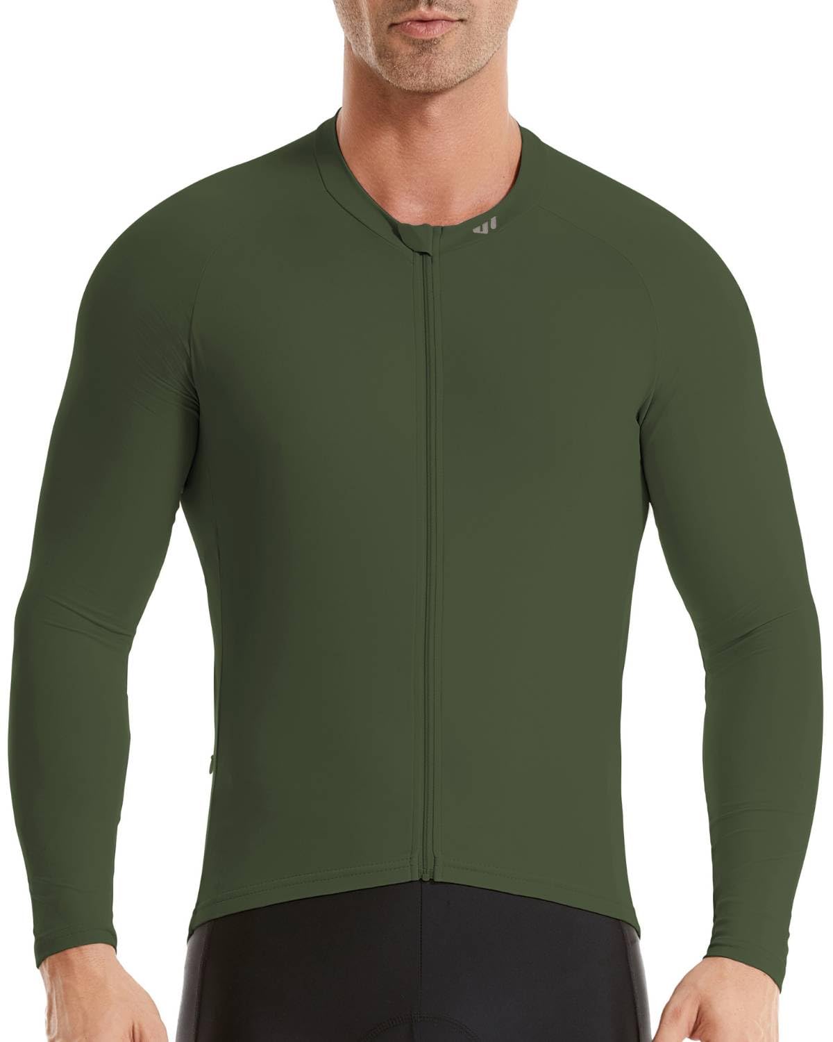 Wulibike Herren-Fahrradtrikot Kurzarm, Rennradtrikot mit hal