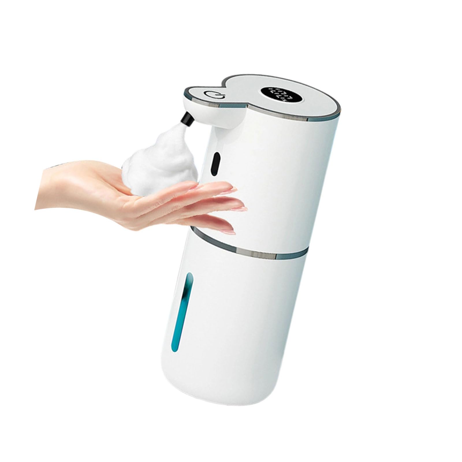 Automatic Hand Soap Dispenser Touchless Hand Washer Countertops 380ml Soap Dispenser for Home Restaurant Easy to Use Touchless Foaming