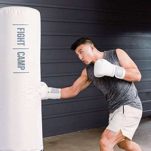 Miniatura 4 de Guantes de boxeo para hombres y mujeres, guantes de entrenamiento de cuero blanco de primera calidad, guantes de boxeo hechos a mano de 16 y 12 onzas