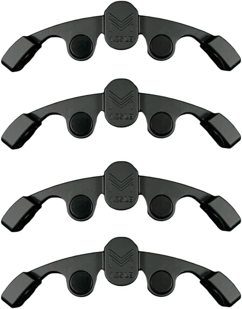 1.25LB Fractional Weight Plates for BowFlex 552 Adjustable Dumbbells(Set of 4), Designed for Safety, 28 Weight Increments, Magnetic Weights for Dumbbells, Micro Weight Plates