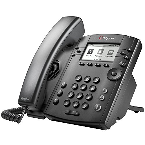 Teléfono de Oficina Polycom VVX 310 Negro