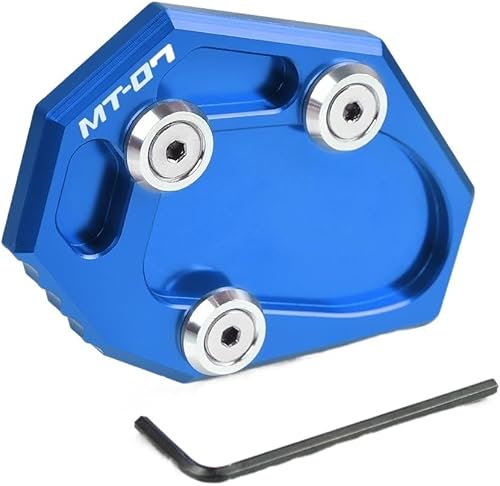 Motorcycle Side Stand pad Motorcycle Kickstand Side Stand Extension Enlarger Plate Pad for Y&AMAHA MT-07 MT07 Tracer 700 MT 07 Moto Cage XSR 700 disponible en Yaxa Peru