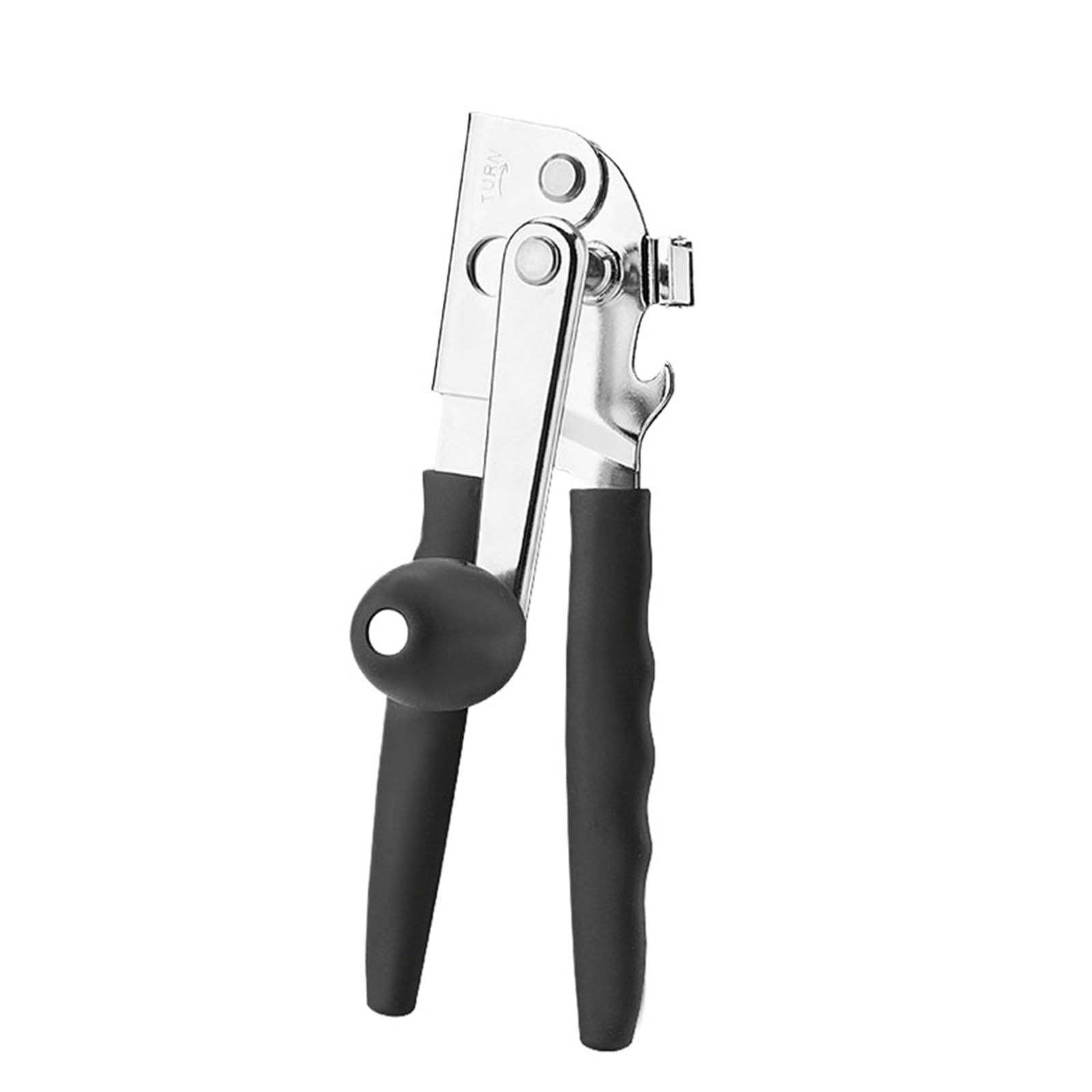 Apriscatole manuale con comode maniglie extra lunghe for lattine di grandi dimensioni, casa, cucine, anziani, bottiglie(Magnetic)