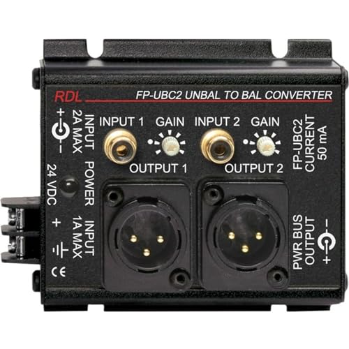 Radio Design Labs RDL FP-UBC2 Unbalanced to Balanced Converter - 2 Channel