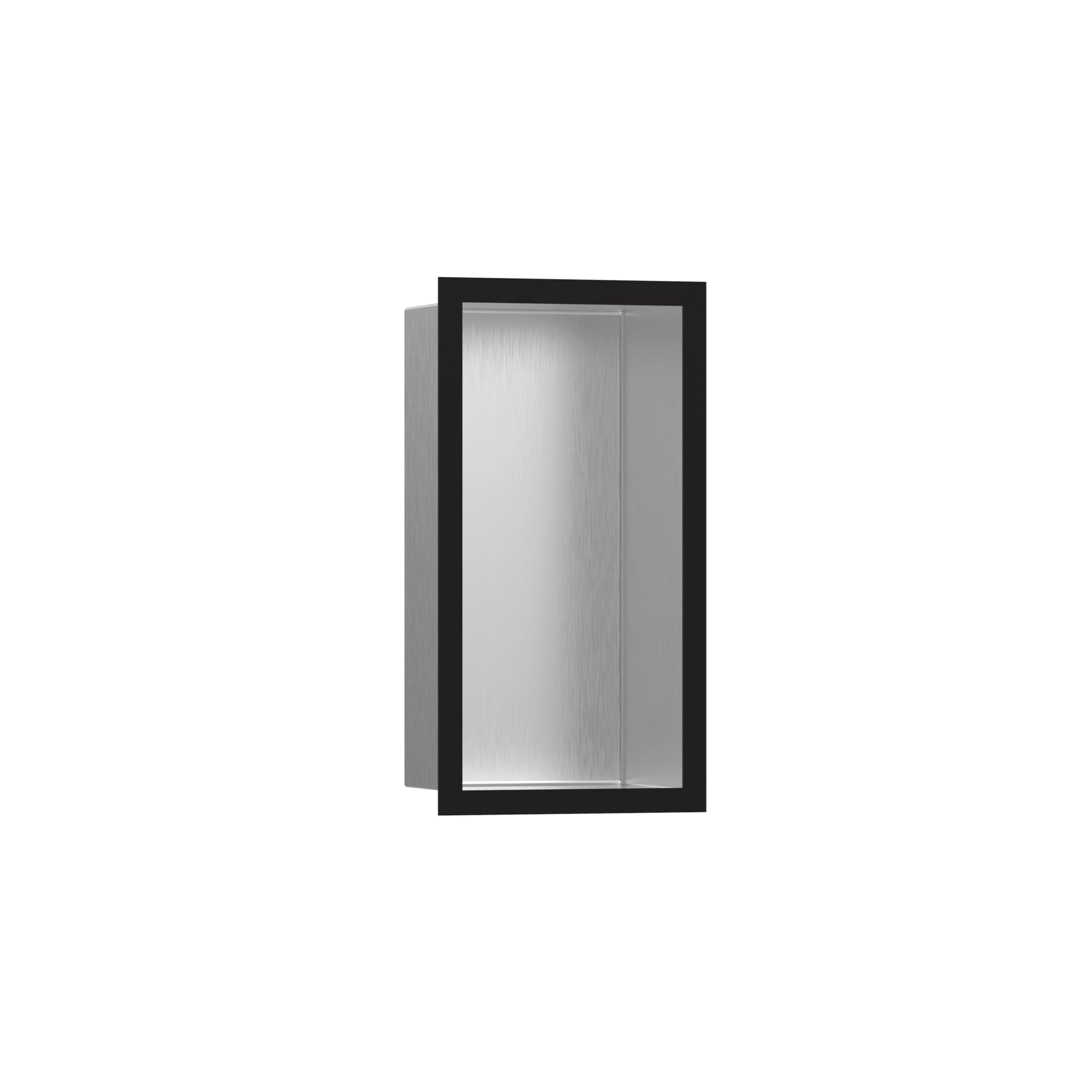 hansgrohe XtraStoris Individual Recessed Wall Niche Brushed  