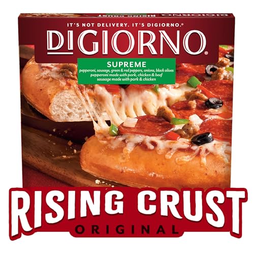 Digiorno Frozen Pizza, Rising Crust, Supreme Pizza, Family Dinner