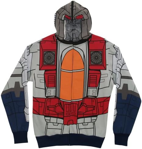 Transformers Starscream Men's Costume Zipper Hoodie Large