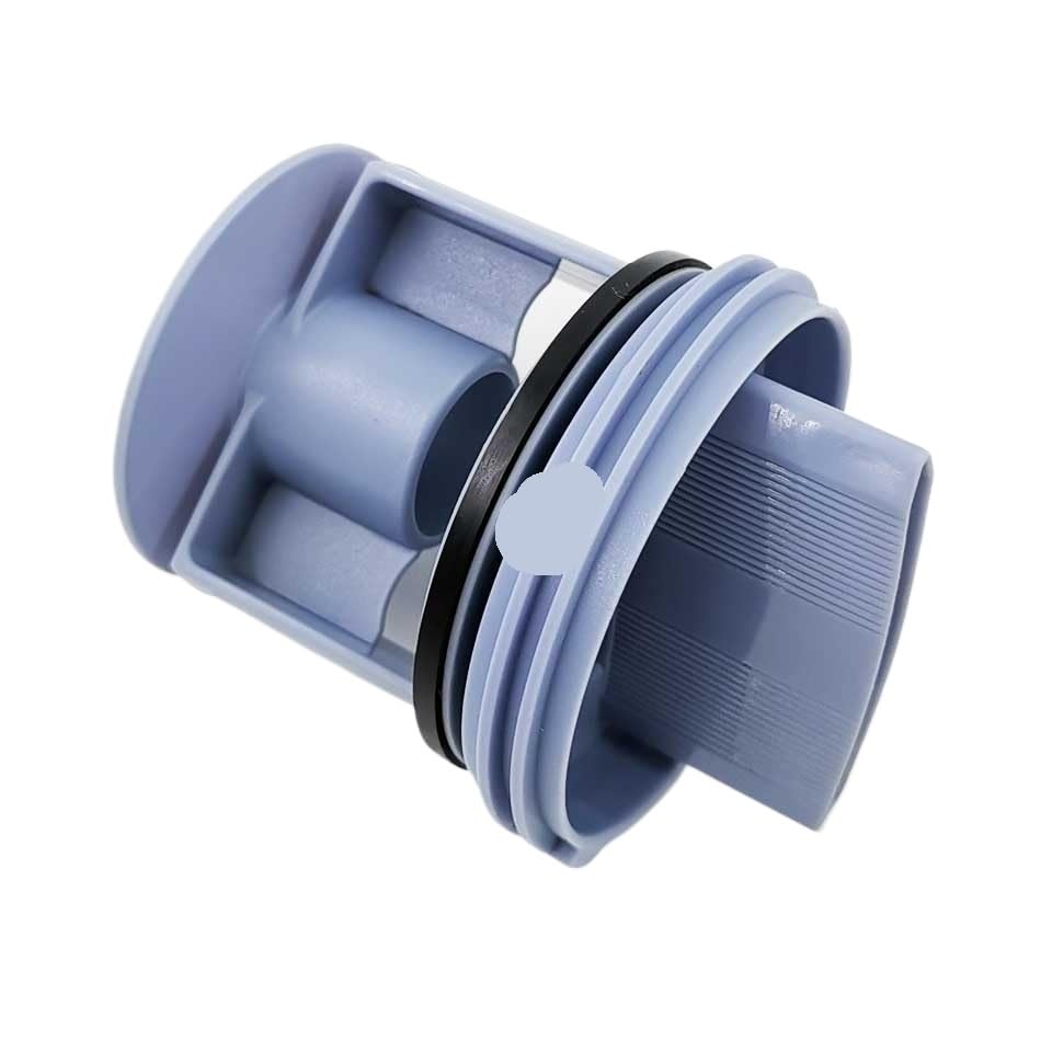 Compatible con Bosch Compatible con Siemens lavadora cubierta de bomba de drenaje filtro enchufe de pantalla de red
