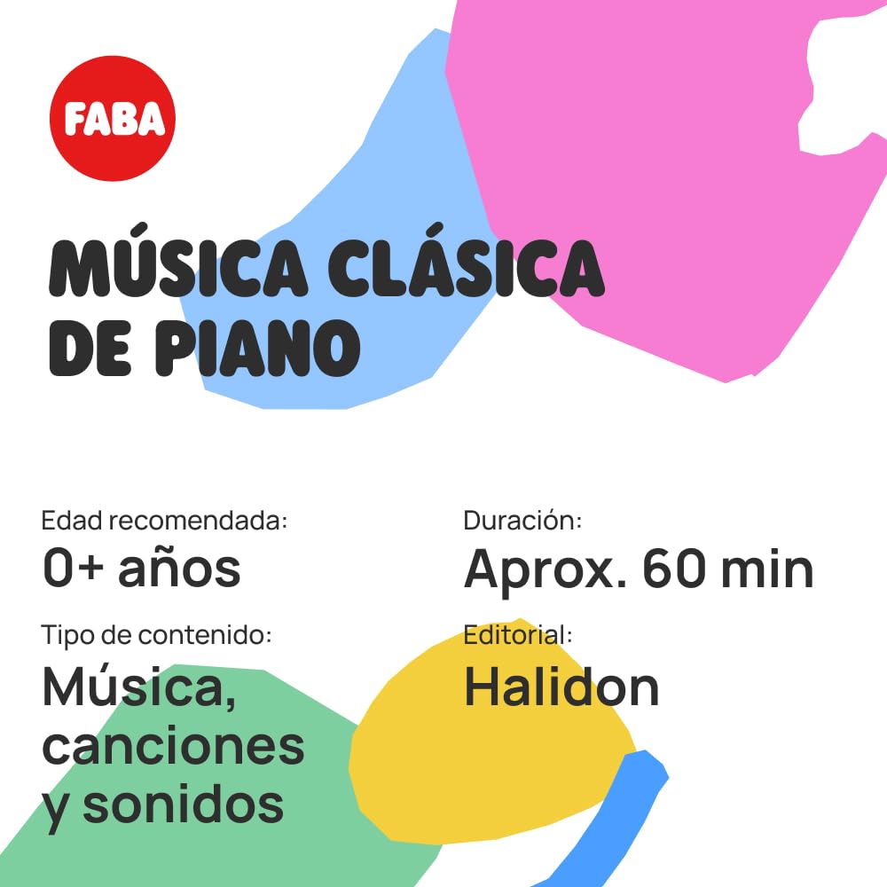 FABA Sound Character - Classical Piano Music - Songs, Content Suitable for: 0+ years, English version, Gelb - Image 4