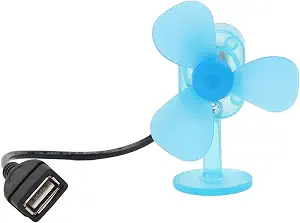 Wind Turbine Fan for Car EV - Portable Wind Power Generator with 5V USB Output