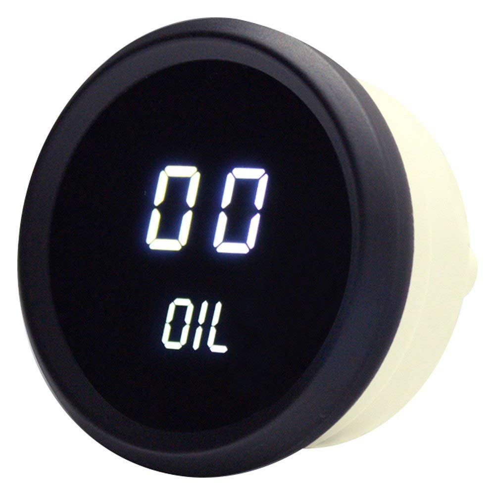 Intellitronix 21/16 LED Digital Oil Pressure Gauge 099 PSI
