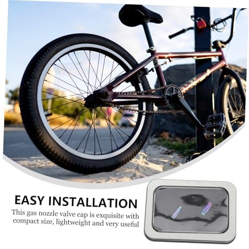 2 Piezas Tapas de Válvula para Bicicleta de Aleación de Titanio Protectoras para Válvula Francesa Fácil Instalación miniatura 3