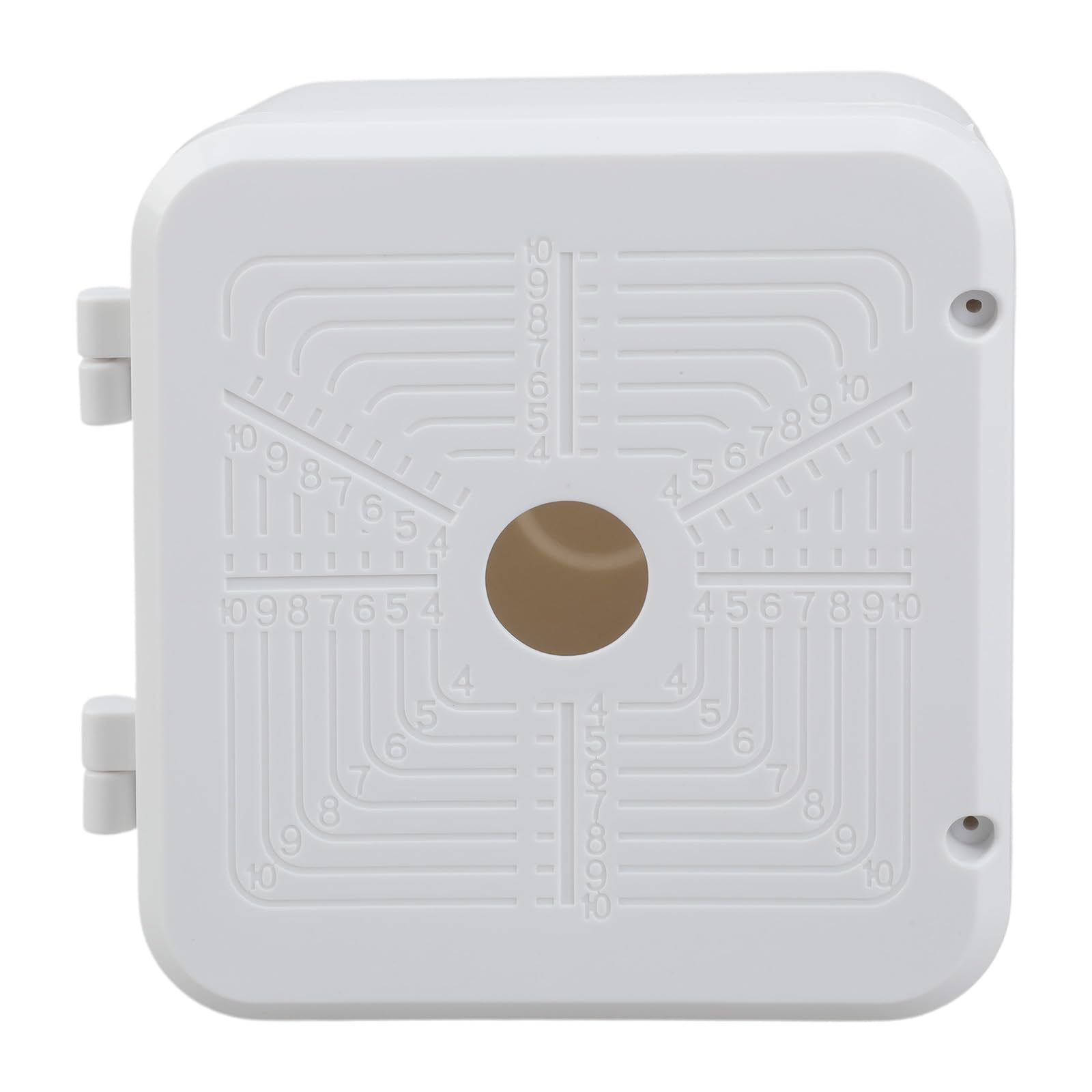 Buxuaaaa Multipurpose Junction Box Enclosure Case for Camera Bracket Hiding Excess Solar Panel Cord Ceiling Wall Mounting Security Camera Junction Box