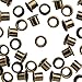 WIDGETCO 1/4" Antique Brass Shelf Pin Sleeves