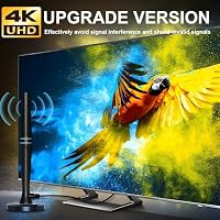 2026 Upgraded TV Antenna for Smart TV and Older TVs, 4200+ Miles Range Digital TV Antenna Indoor for Local Channels with Signal Amplifier, 4K 1080p HDTV Reception — image 8