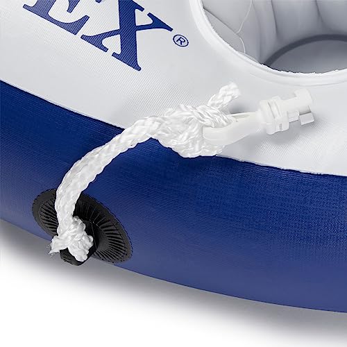 INTEX 56822EP Mega Chill Inflatable Cooler: Removable Ice Chest – 5 Built-in Cup Holders – 2 Durable Handles – Easy-To-Use Connectors – River Run Compatability