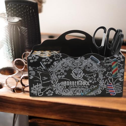 minkissy Suporte Para Tesoura De Estilo De Cabelo - Caixa De Suporte Para Tesoura De Barbeiro Organi