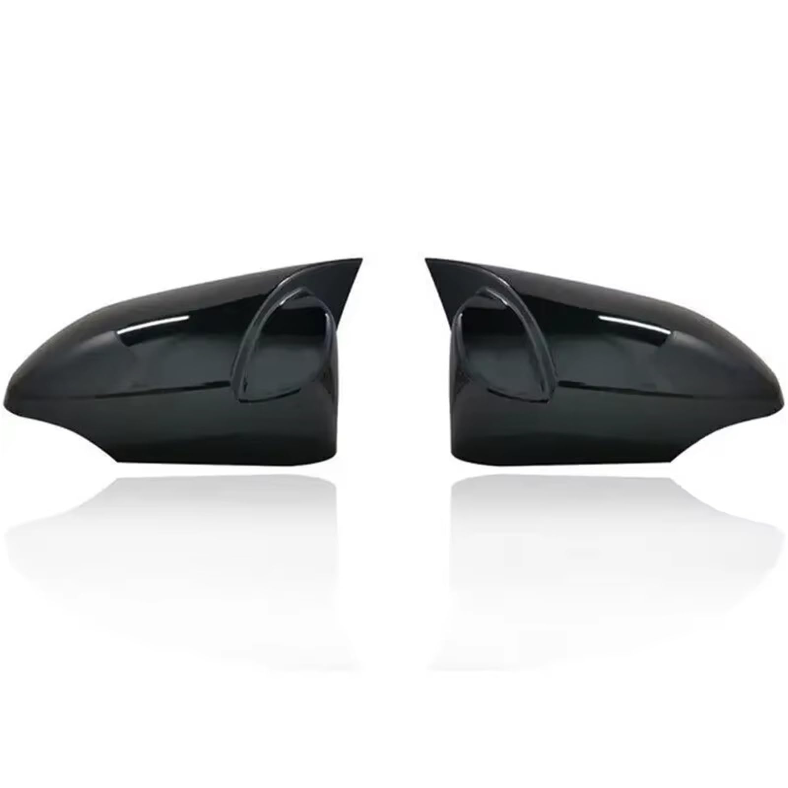 Coque de rétroviseur extérieur noir brillant pour Prius C 2012-2015