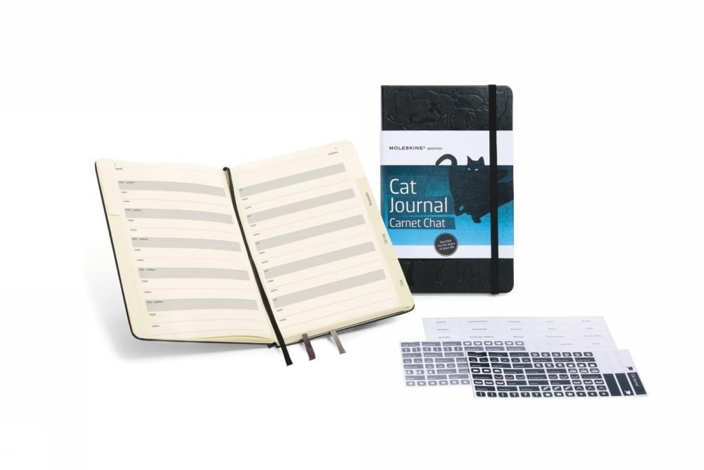 Moleskine Passion Journal - Cat, Large, Hard Cover (5 x 8.25)