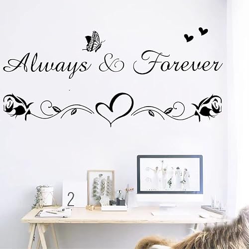 Miniatura 25 de Calcomanías de vinilo con frases motivacionales para pared, con texto en inglés "I Can Do All Things Through Christ Who Strengthens Me", citas